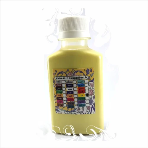 رنگ لعاب زرد 125CC